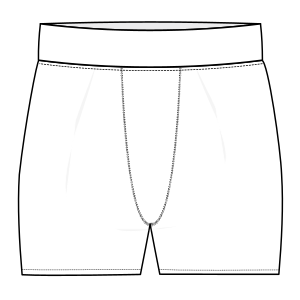 Fashion sewing patterns for MEN Shorts Runing tights 6725
